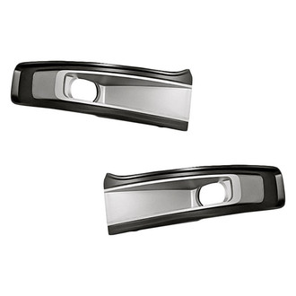 Replacement - Front Driver and Passenger Side Fog Light Bezel Set (Standard Line)