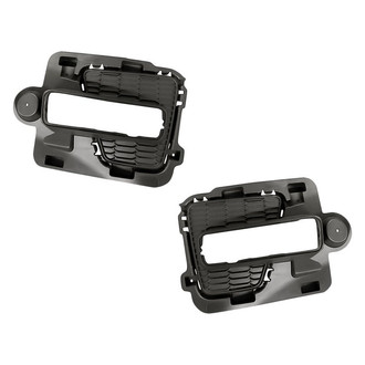 Replacement - Front Driver and Passenger Side Bumper Cover Side Support Set (Standard Line)