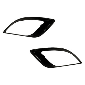 Replacement - Front Driver and Passenger Side Fog Light Trim Set (Standard Line)