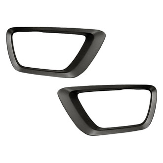 Replacement - Front Driver and Passenger Side Fog Light Trim Ring Set (Standard Line)