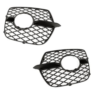 Replacement - Front Driver and Passenger Side Fog Light Bezel Set (Standard Line)