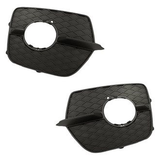 Replacement - Front Driver and Passenger Side Fog Light Bezel Set (Standard Line)