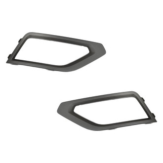 Replacement - Front Driver and Passenger Side Fog Light Bezel Set (Standard Line)