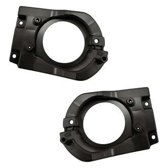 Replacement - Front Driver and Passenger Side Fog Light Bezel Set (Standard Line)