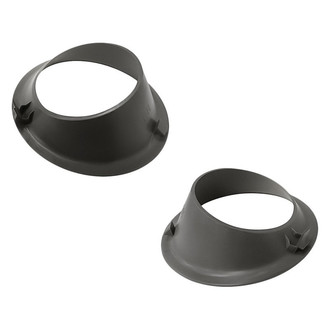 Replacement - Front Driver and Passenger Side Fog Light Bezel Set (Standard Line)