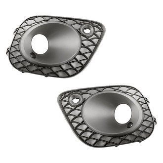Replacement - Front Driver and Passenger Side Fog Light Bezel Set (Standard Line)