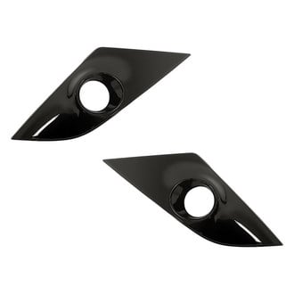 Replacement - Front Driver and Passenger Side Fog Light Bezel Set (Standard Line)