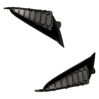 Replacement - Front Driver and Passenger Side Fog Light Cover Set (Standard Line)
