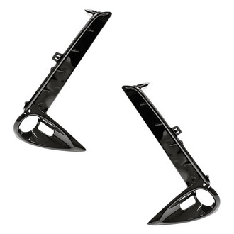 Replacement - Front Driver and Passenger Side Fog Light Bezel Set (Standard Line)