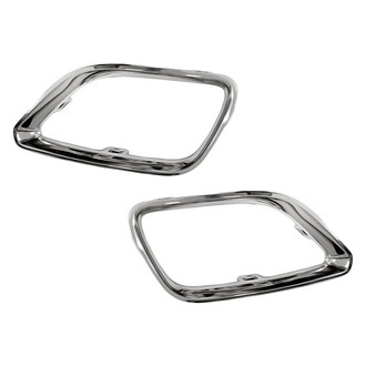 Replacement - Front Driver and Passenger Side Fog Light Trim Set (Standard Line)