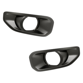 Replacement - Front Driver and Passenger Side Fog Light Bezel Set (Standard Line)