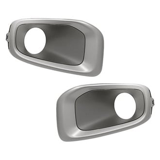 Replacement - Front Driver and Passenger Side Fog Light Bezel Set (Standard Line)