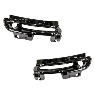Replacement - Front Driver and Passenger Side Fog Light Bezel Set (Standard Line)