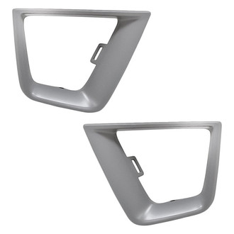 Replacement - Front Driver and Passenger Side Fog Light Bezel Set (Standard Line)