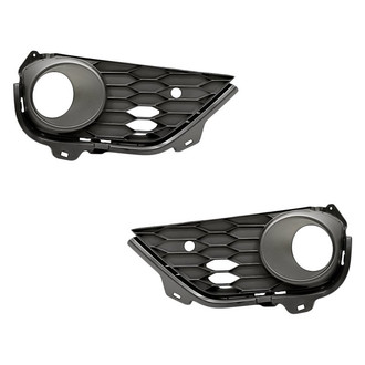 Replacement - Front Lower Driver and Passenger Side Bumper Grille Set (Standard Line)