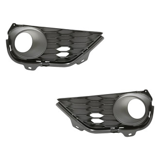 Replacement - Front Lower Driver and Passenger Side Bumper Grille Set (Standard Line)