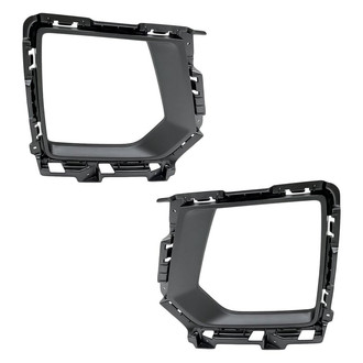 Replacement - Front Driver and Passenger Side Headlight Bezel Set (Standard Line)