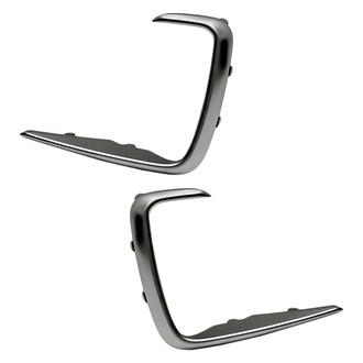 Replacement - Front Driver and Passenger Side Fog Light Trim Set (Standard Line)