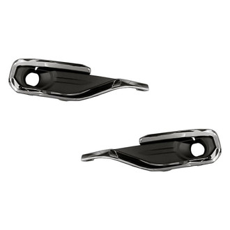Replacement - Front Driver and Passenger Side Fog Light Bezel Set (Standard Line)