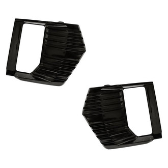 Replacement - Front Driver and Passenger Side Fog Light Bezel Set (Standard Line)