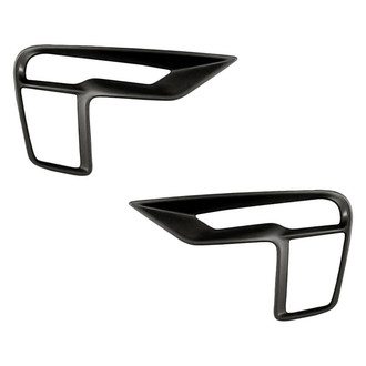 Replacement - Front Driver and Passenger Side Fog Light Bezel Set (Standard Line)