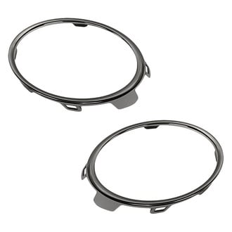 Replacement - Front Driver and Passenger Side Fog Light Trim Set (Standard Line)