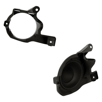 Replacement - Front Driver and Passenger Side Fog Light Bezel Set (Standard Line)