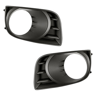 Replacement - Front Driver and Passenger Side Fog Light Bezel Set (Standard Line)