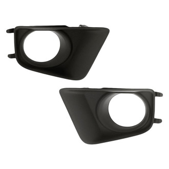 Replacement - Front Driver and Passenger Side Fog Light Bezel Set (Standard Line)