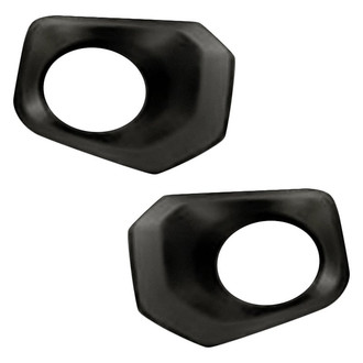 Replacement - Front Driver and Passenger Side Fog Light Bezel Set (Standard Line)