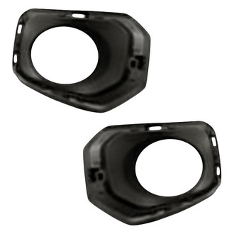 Replacement - Front Driver and Passenger Side Fog Light Bezel Set (Standard Line)