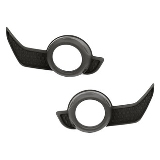 Replacement - Front Driver and Passenger Side Fog Light Bezel Set (Standard Line)