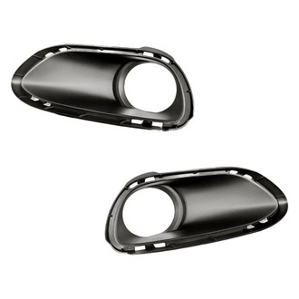 Replacement - Front Driver and Passenger Side Fog Light Bezel Set (Standard Line)