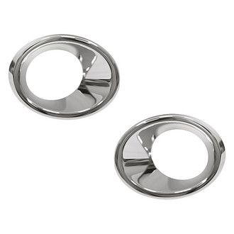 Replacement - Front Driver and Passenger Side Fog Light Trim Set (Standard Line)