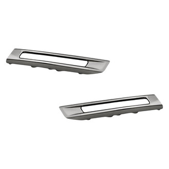 Replacement - Front Driver and Passenger Side Fog Light Trim Set (Standard Line)