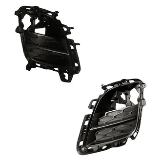 Replacement - Front Driver and Passenger Side Bumper Insert Set (Standard Line)