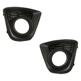 Replacement - Front Driver and Passenger Side Fog Light Bezel Set (Standard Line)