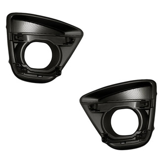 Replacement - Front Driver and Passenger Side Fog Light Bezel Set (Standard Line)