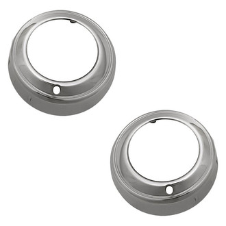 Replacement - Front Driver and Passenger Side Fog Light Trim Set (Standard Line)