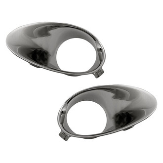Replacement - Front Driver and Passenger Side Fog Light Bezel Set (Standard Line)