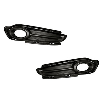 Replacement - Front Driver and Passenger Side Fog Light Bezel Set (Standard Line)