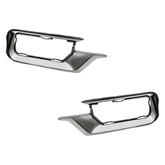 Replacement - Front Outer Driver and Passenger Side Fog Light Hole Molding Set (Standard Line)