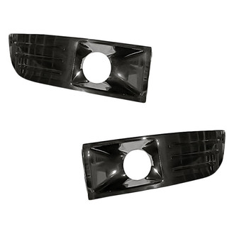 Replacement - Front Driver and Passenger Side Fog Light Bezel Set (Standard Line)