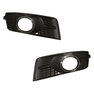 Replacement - Front Driver and Passenger Side Fog Light Bezel Set (Standard Line)