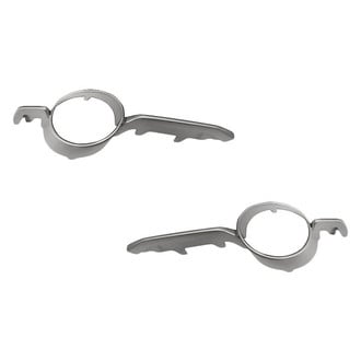 Replacement - Front Driver and Passenger Side Fog Light Trim Set (Standard Line)