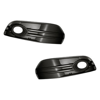 Replacement - Front Driver and Passenger Side Fog Light Bezel Set (Standard Line)
