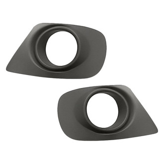 Replacement - Front Driver and Passenger Side Fog Light Bezel Set (Standard Line)