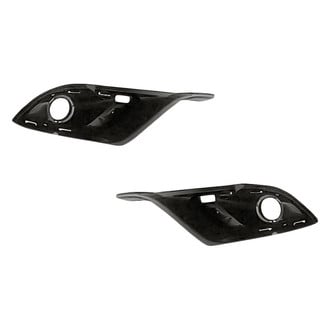 Replacement - Front Inner Driver and Passenger Side Fog Light Bezel Set (Standard Line)
