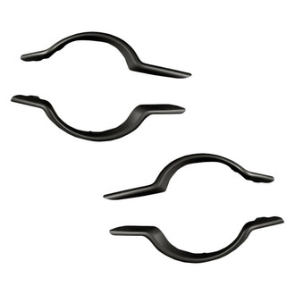 Replacement - Front Driver and Passenger Side Fog Light Bezel Set (Standard Line)