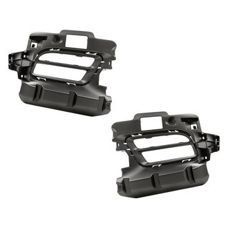 Replacement - Front Driver and Passenger Side Fog Light Bezel Set (Standard Line)